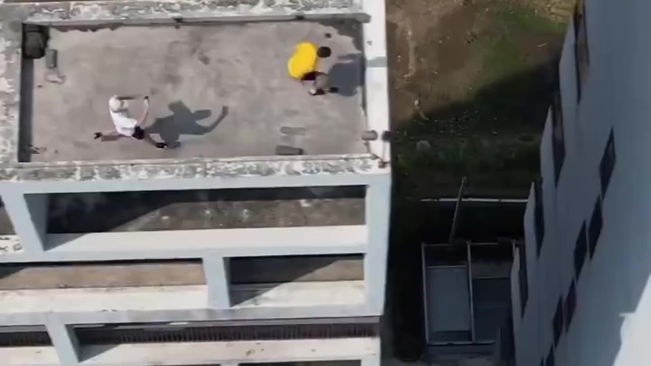 Jumping From Roof To Roof