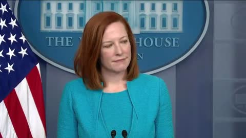 Jen Psaki Asked About Biden Falling: "IDK If You've Been Up Those Steps, They're A Little Tricky"