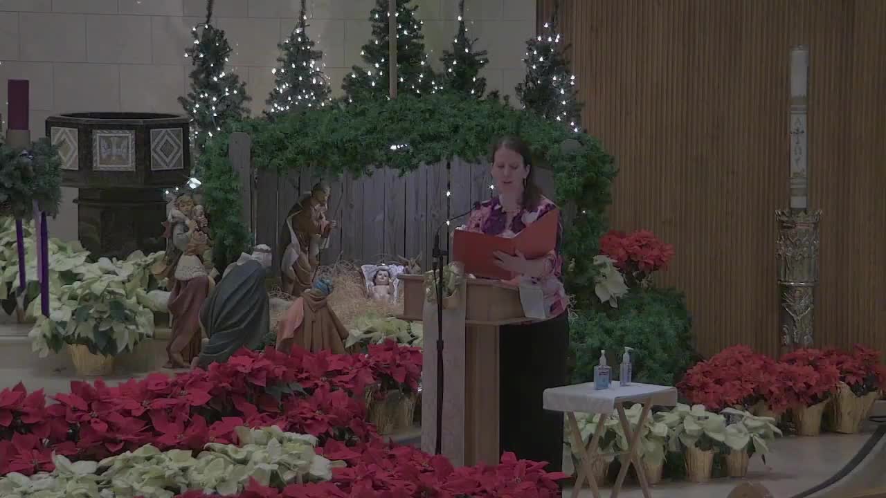 Saturday, January 1, 2022 - 4:00 PM Vigil Mass with Fr. Bud