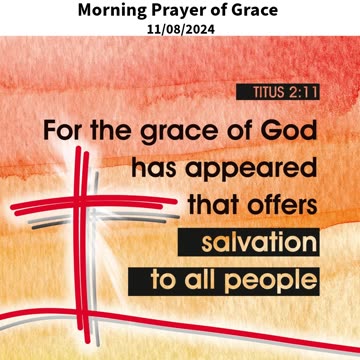 Morning Prayer of Grace #youtubeshorts #grace #jesus #mercy #faith #fyp #blessed #love #trust #joy