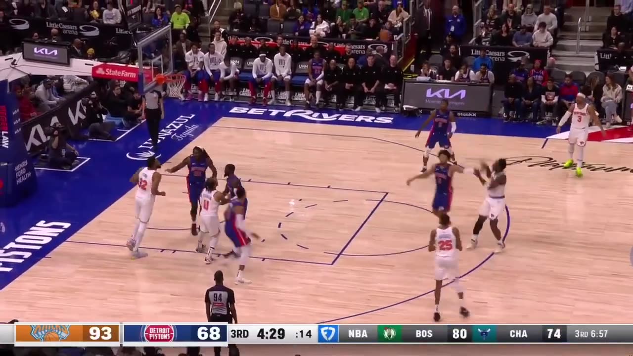 NBA Detroit Pistons vs New York Knicks 01/11/24