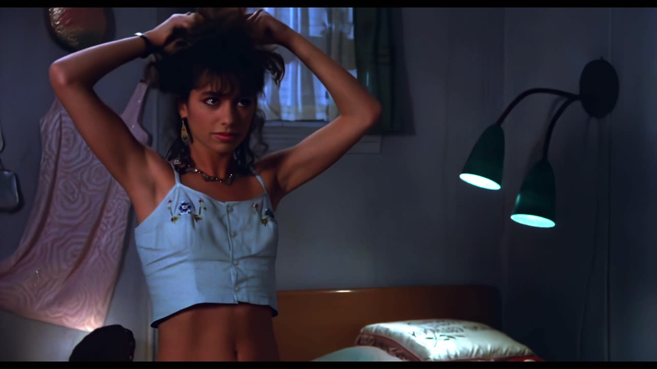 Susanna Hoffs The Allnighter 1987 scene remastered 4k