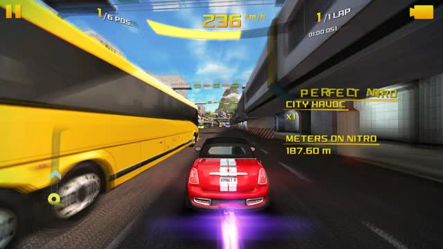 Asphalt 8 : Season 1 Ipanema showdown track_classic