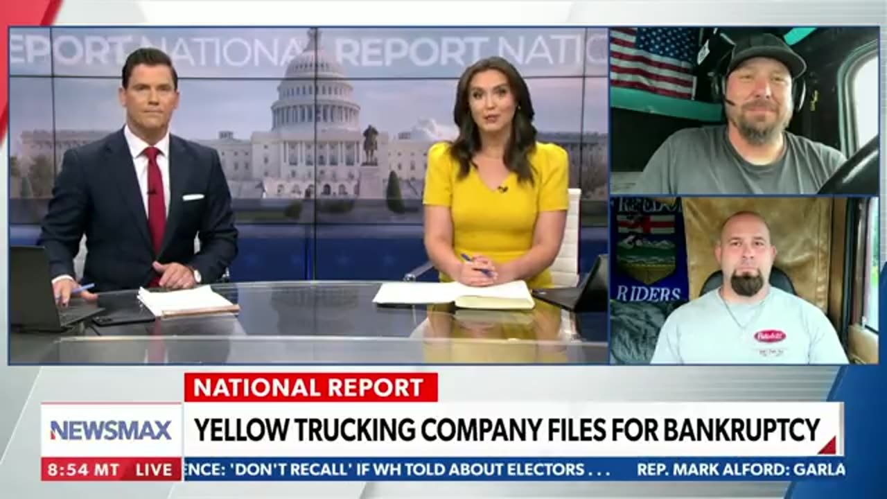 Trucking Giant Yellow Files for Chapter 11 Bankruptcy