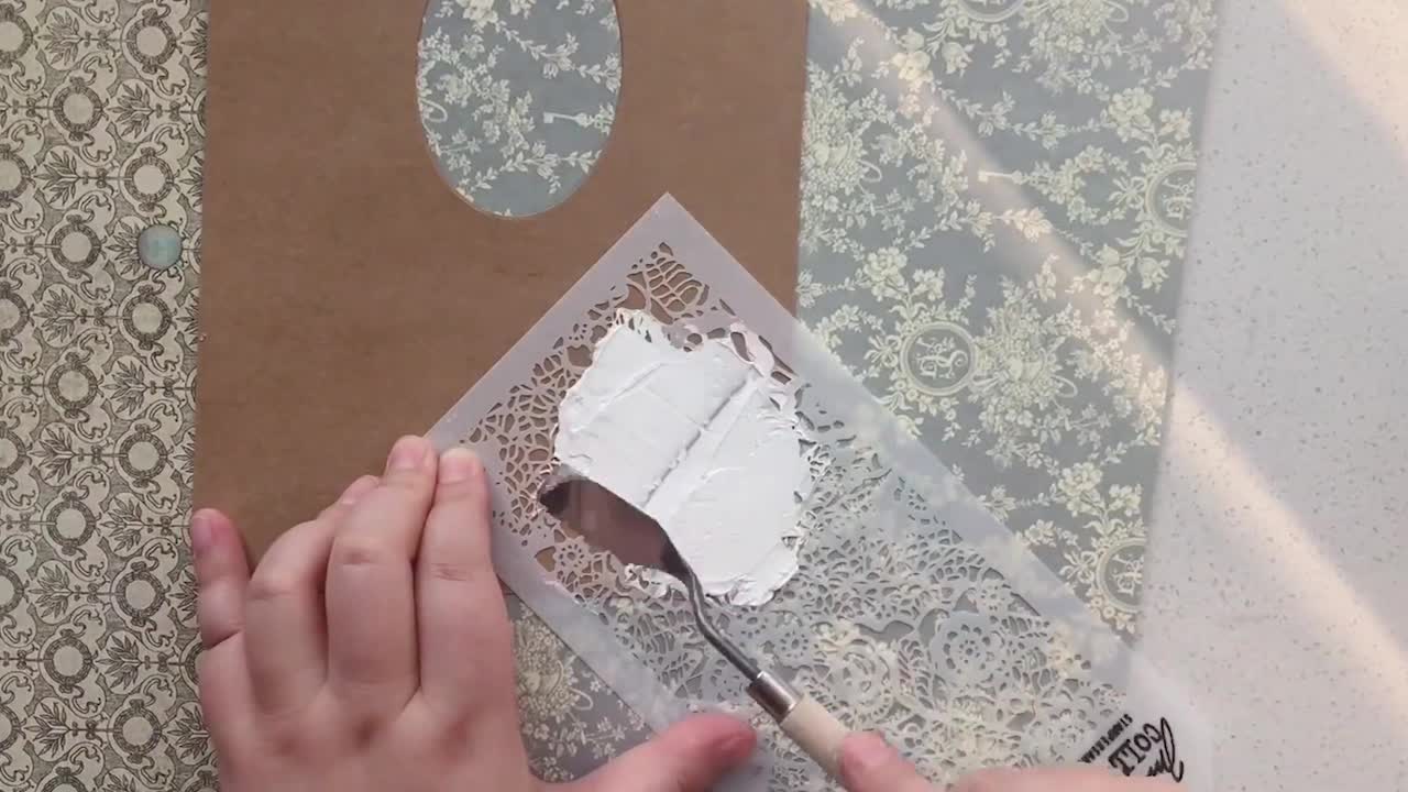 Junkjournal embossed cover making process tutorial 5