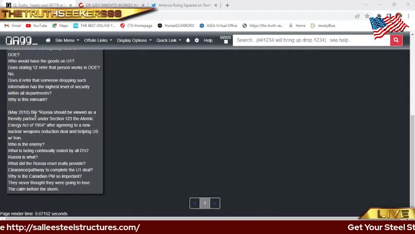 TRUMP TRAIN IN THE HOUSE AND THE Q TEAM .