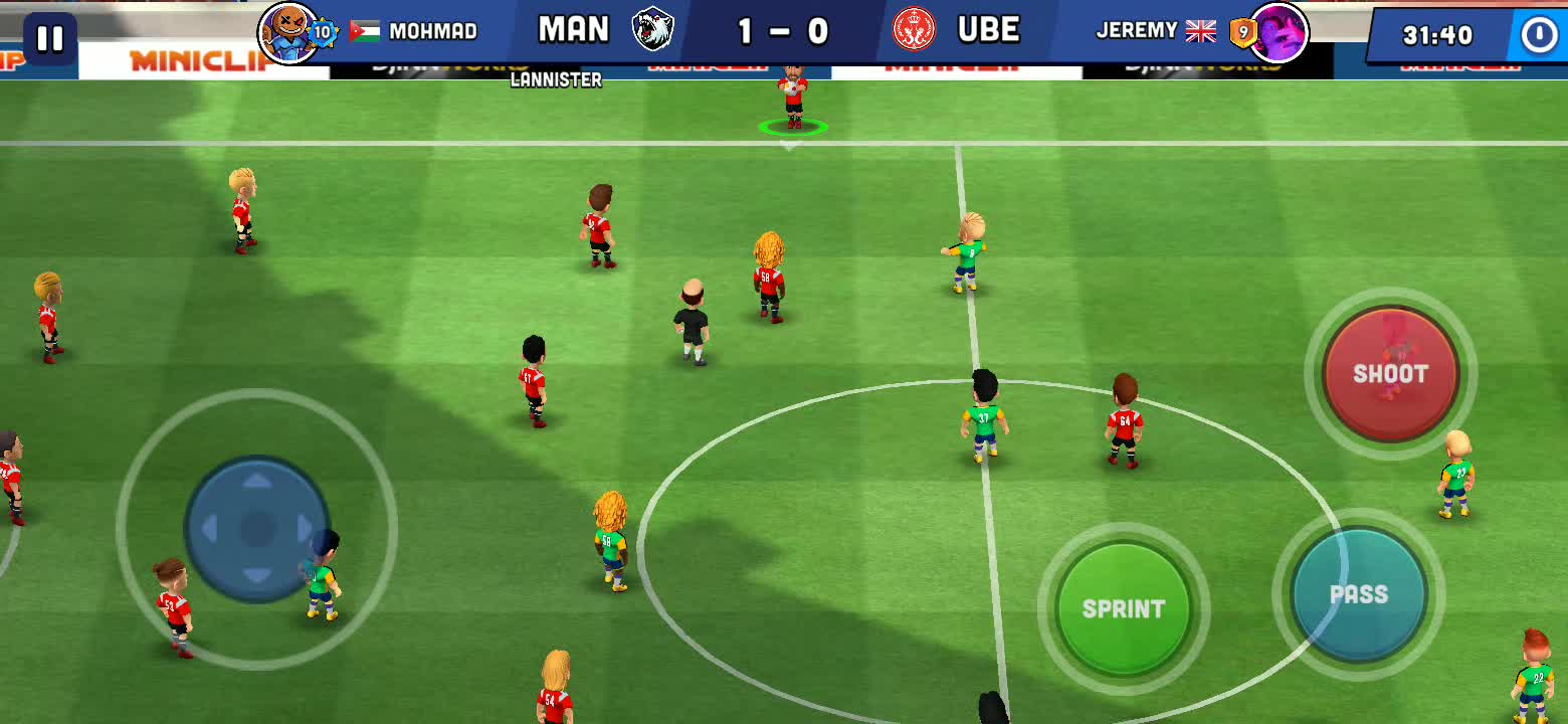 mini football game video,