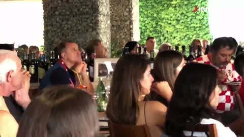 Zdravko Mamić iz kafića pratio finale SP-a