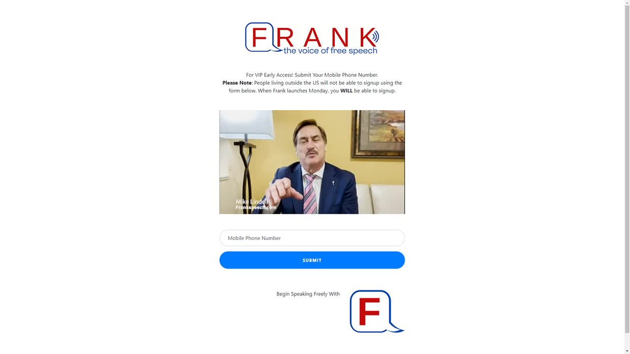 Frankspeech.com