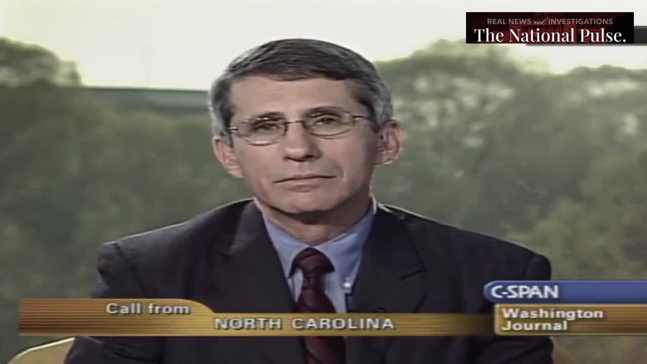 WOW: This CSPAN Caller Told Fauci To Resign in 2003!