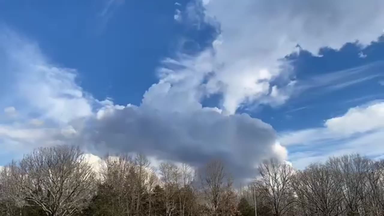 cumulus clouds☁️