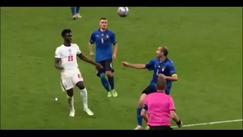 Chillini VS Saka (England Vs Italy 2020 eurocup final)