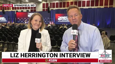 WATCH: Liz Herrington Interview at Moment of Truth Summit 8/21/2022