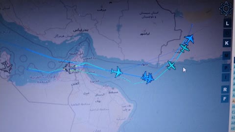 Afghanistan Heavy Air Traffic Continues