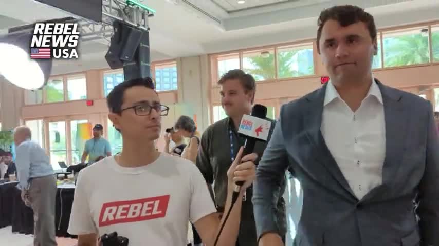 'We're gonna save the country': Rebel News at Turning Point USA's student summit