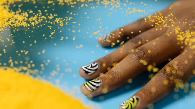 the impressive idea of nail paint art