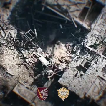 79th Air Assault Brigade 'PERUN GROUP' take out Russian troops with drone drops