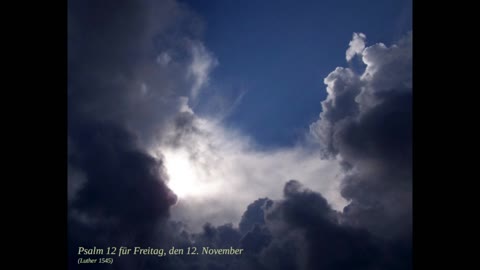 Psalm 12 für Freitag, den 12. November
