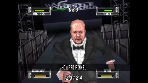 Howard Finkel Ring Run - WWF No Mercy - Game Play Only