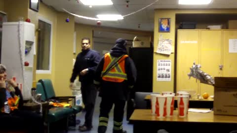 When Christmas Threw Up 2011 - Staff Room TSA Terminal Part 1