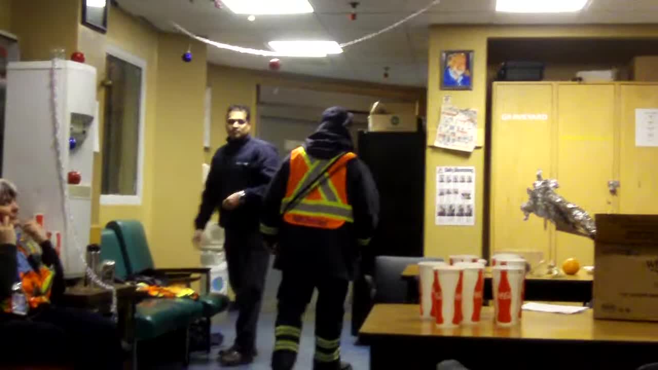 When Christmas Threw Up 2011 - Staff Room TSA Terminal Part 1