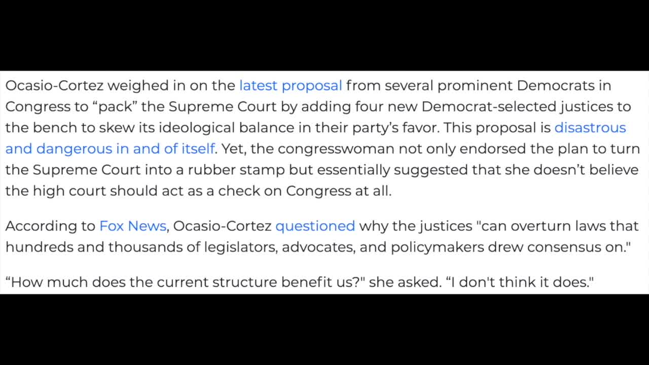 AOC Is Constitutionally Illiterate