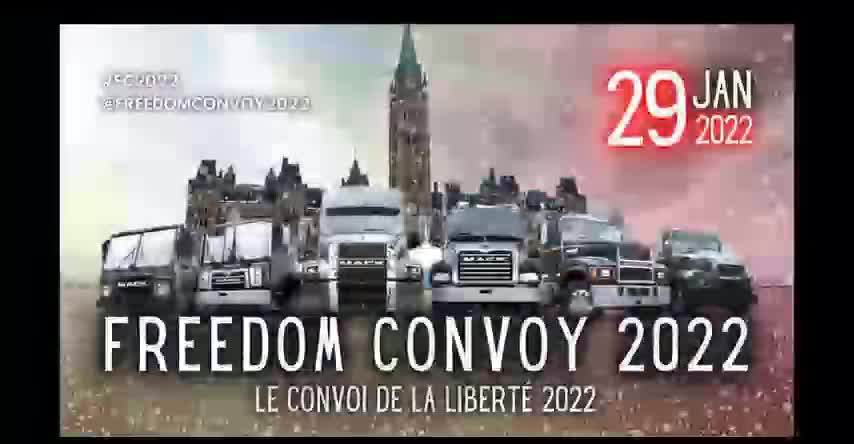 Freedom Convoy 2022 - Ottawa, Canada