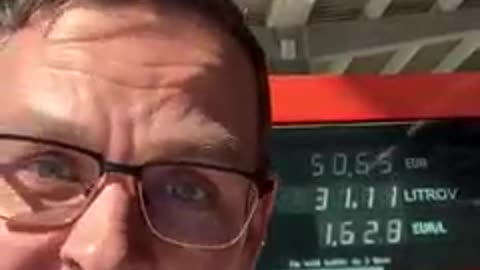 Globalism in action; in the meantime at a Czech petrol station