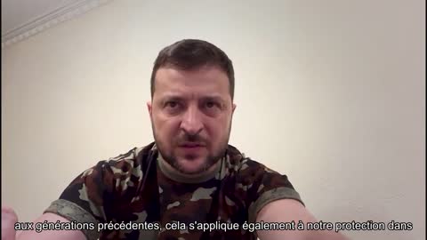 Zelensky attend les visites des partenaires et l'avancement au front