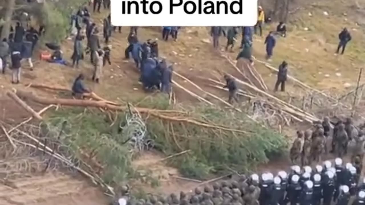 Mass Immigration: Poland Protects Their Country from Invading Illegal Immigrants