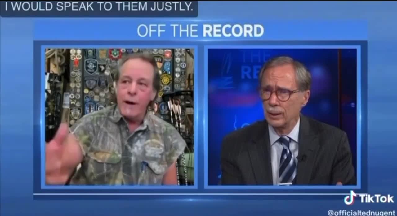 Ted Nugent calls people who got the 💉 🐑🐑🐑