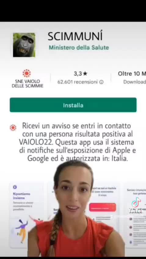 Scimmunì, contro il vaiolo delle scimmie