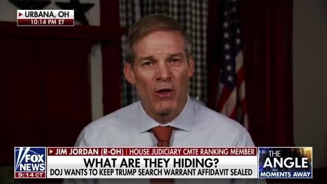 Jim Jordan to DOJ, FBI on Trump Raid: Preserve Your Documents