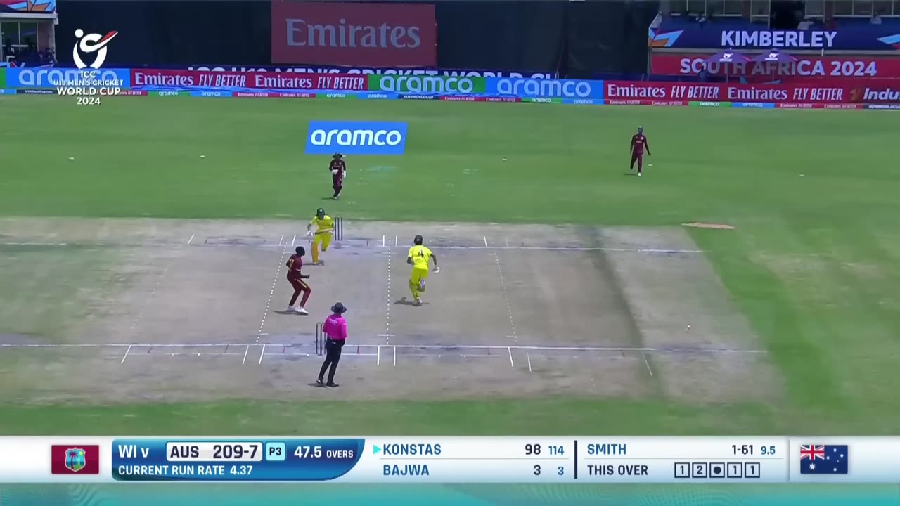 West Indies v Australia - Match Highlights - U19 CWC 2024