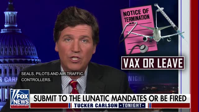 Tucker Carlson discusses Biden's vaccine mandate