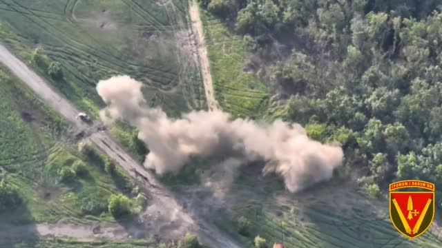 The Ukrainian 40th Artillery Brigade hit two BMP IFVs with indirect fire and were destroyed