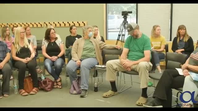 Rep. Erik Mortensen hosts a town hall meeting with Minnesota Nurses