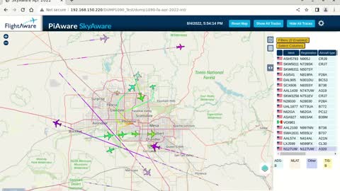 August 3rd - 4th 2022 - time lapsed -