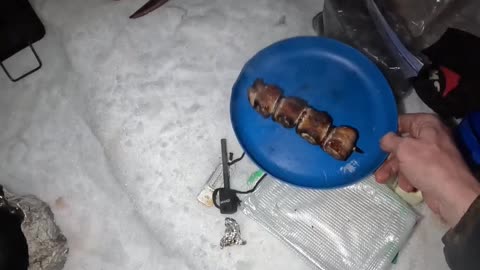Mouthwatering Bacon Wrapped Chicken Kebabs Recipe with Brownies and Whipped Cream