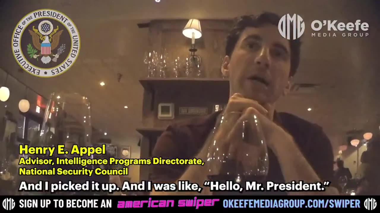 Undercover sting on Biden White House, “Joe Biden is Like Dead... He’ll be Dead in a Year”