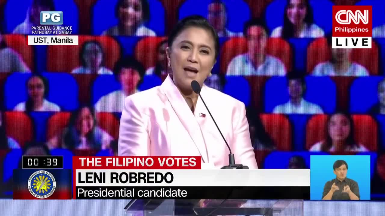 Filipino candidates foe presidency 2022 CNN Philippines