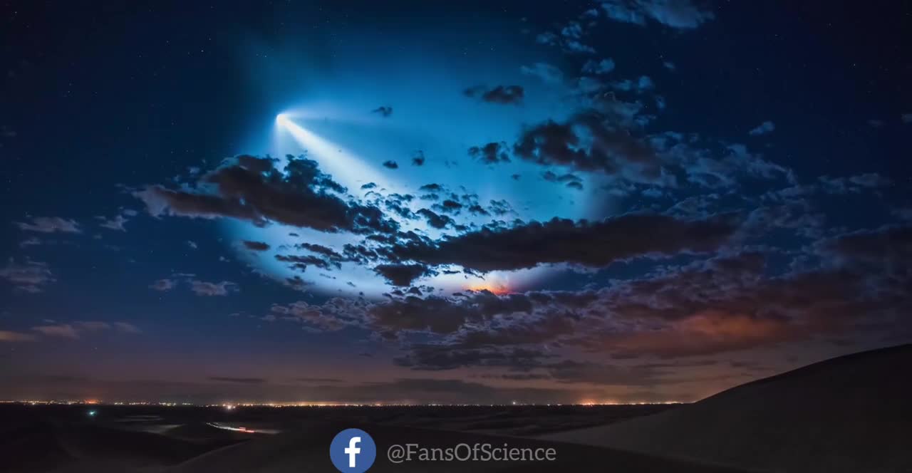 Amazing footage Falcon 9 stunning