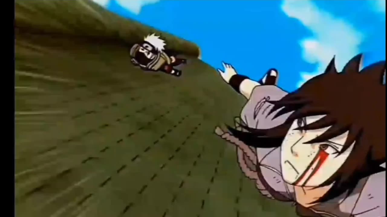 Sasuke vs Kakashi Taijutsu