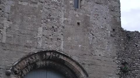 Porchestor castle. Driving tour.