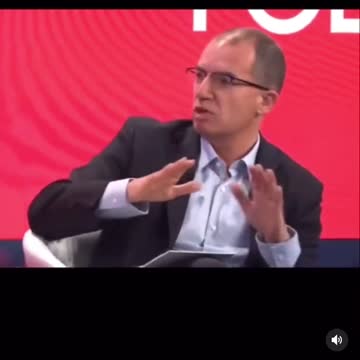 "the most beautiful thing I have ever heard" Davos commentator