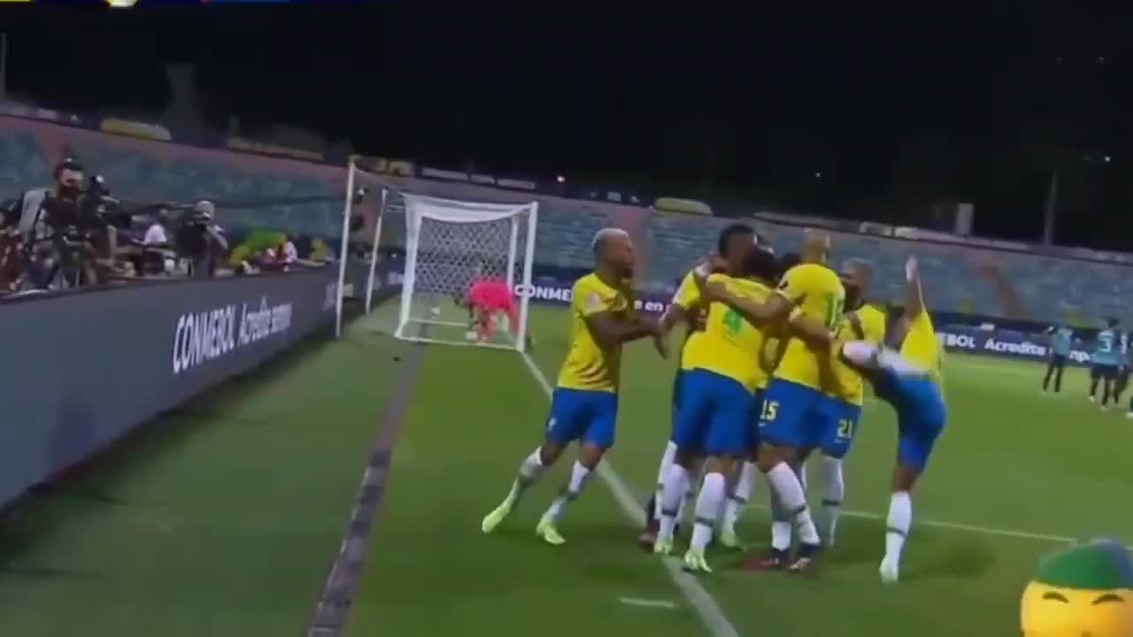 GOL EDER MILITÃO, BRASIL 1 x 0 EQUADOR | jogo do brasil | brasil vs equador