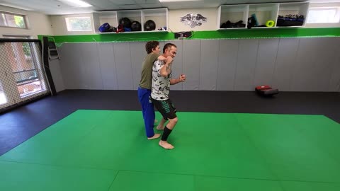 Counter Attack For Back Choke