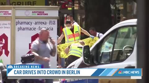 Car Drives Into Berlin Crowd, Killing At Least 1