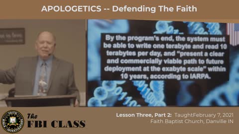 Defending Your Faith, Lesson 3, Part 2