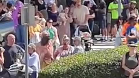 FREEDOM WARRIORS AT THE SILENT PROTEST ON THE GOLD COAST...